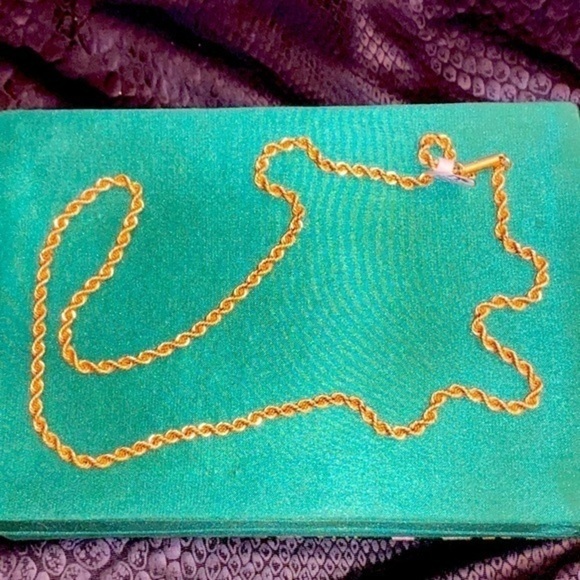 - Gold chain unisex 14K yellow gold new - Picture 4 of 6